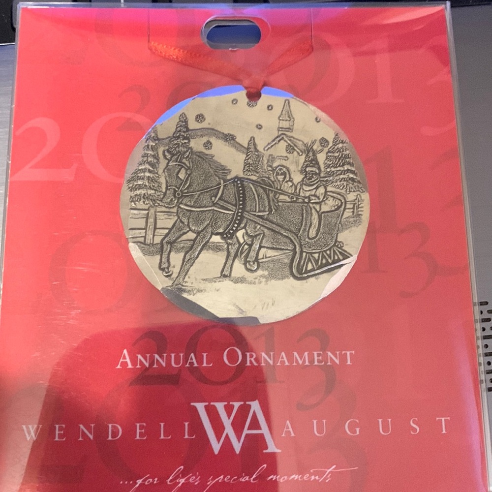Wendell August Annual Christmas Ornament 2013